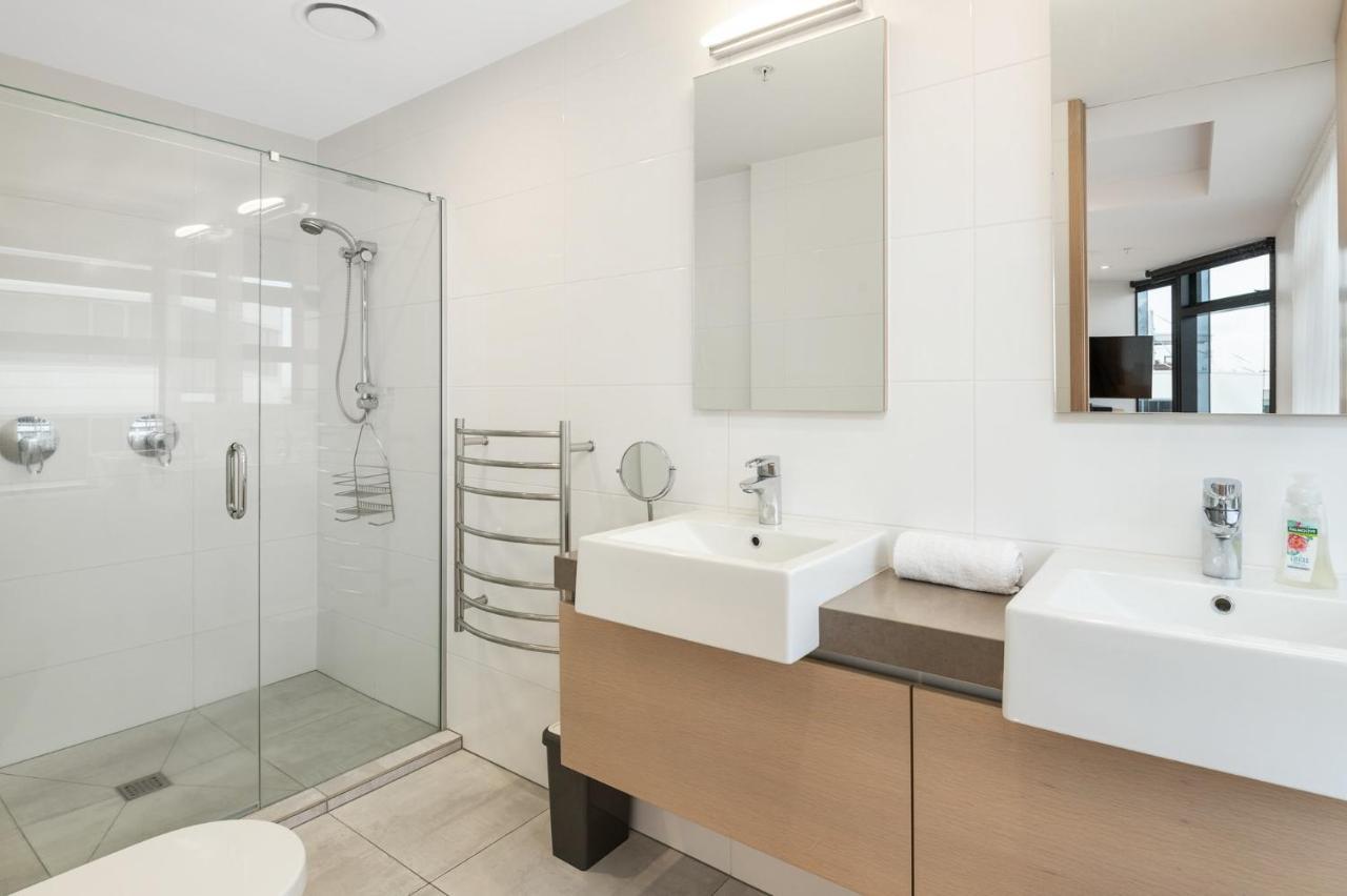 마운트마운가누이 Superb Elevated Views Of Harbour With Heated Pool, Gym & Parking 아파트 외부 사진